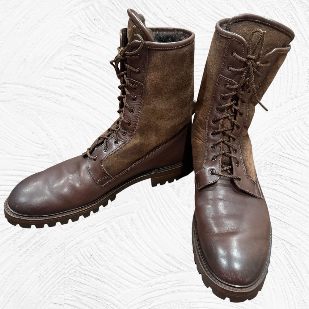 Antonio Maurizi Olimpiadi St. Moritz Montagna Depositato Boots EU45/12US Brown